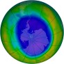Antarctic Ozone 2011-09-16